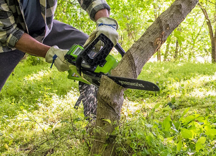 GREENWORKS MOTOSEGA GD40CS15 40V SENZA CARICABATTERIA E BATTERIA*