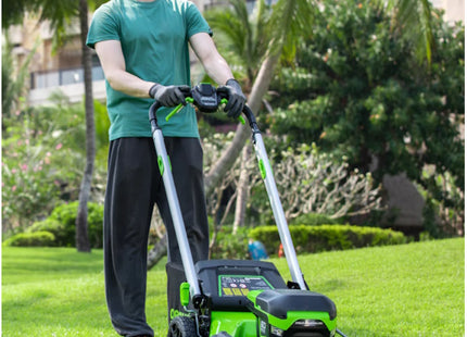 GREENWORKS RASAERBA GD60LM51SPK4 CM51 CARICABATTERIA+BATTERIA 60V 4AH