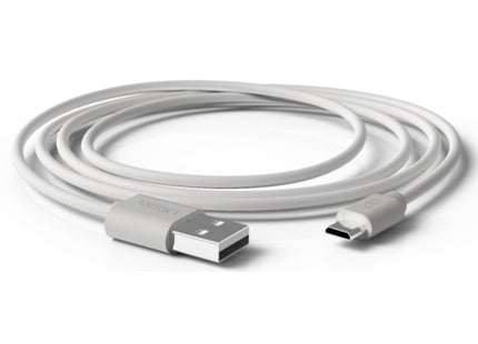 GROOVY CAVO PER DISPOSITIVI ANDROID CON MICRO USB DA MT1 COLORE GRIGIO