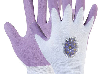 GUANTI MOD. GARDEN/1 PER GIARDINAGGIO IN NYLON COLORE LILLA