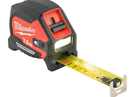 MILWAUKEE FLESSOMETRO MAGNETICO SERIE LED PRO MT 7,5 NASTRO DA MM30
