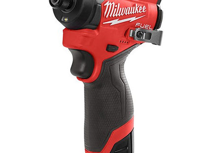 MILWAUKEE AVVITATORE IMPULSI DA 1/4" HEX A BATTERIA M12 FID2-202X(V1/23)