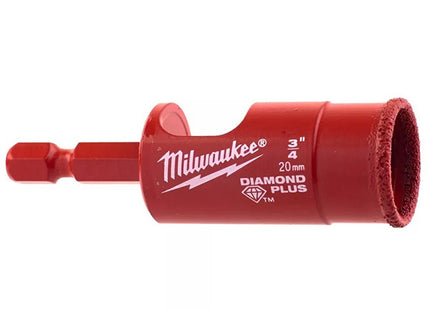 MILWAUKEE PUNTA DIAMANTATA DIAMOND PLUS A SECCO/UMIDO
