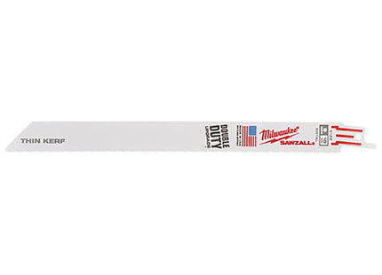 MILWAUKEE LAME PER SEGA DIRITTA PER METALLI THIN KERF