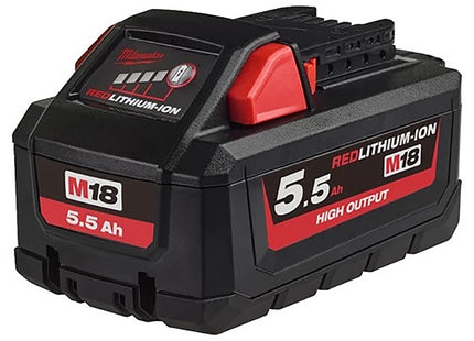 MILWAUKEE BATTERIA 18V 5,5AH ART. M18HB5,5 (V1/23)