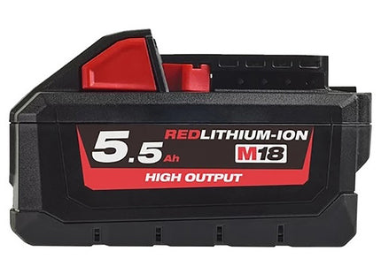 MILWAUKEE BATTERIA 18V 5,5AH ART. M18HB5,5 (V1/23)