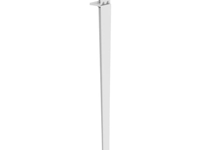 MINUTEX GAMBA PER TAVOLO MOD. LINE IN ACCIAIO VERNICIATO H.CM 76