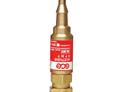 MUJELLI VALVOLA SAFE-GUARD-2 MV93-TF G3/8" ACETILENE/GPL/H2