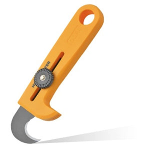 OLFA CUTTER MOD. HOK-1 CON LAMA AD UNCINO BRUNITA