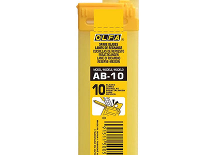 OLFA LAME PER CUTTER MOD. AB-10 SEGMENTATE DA MM 9 CONF.DA PZ10*