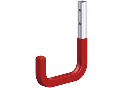 ALFER GANCIO PER PARETI ALLUMINIO GOMMATO ROSSO
