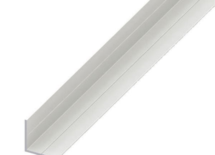 ALFER ANGOLARE LATI UGUALI SCANALATI PVC BIANCO MT.2,5
