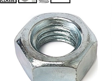 DADO ESAGONALE MEDIO PASSO GROSSO CL. 8 Z.BIANCO UNI 5588