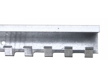 PAROLIN GUIDA A GANCI ZINCATA LUNGHEZZA MM.3000 PER LISTA IN PVC