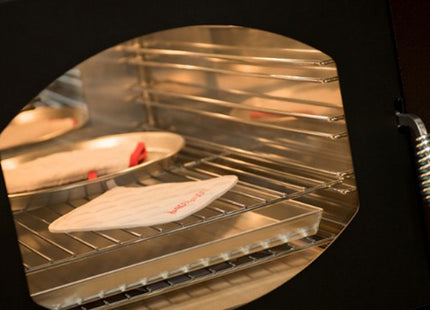 ROSSOFUOCO FORNO A LEGNA GARDEN 80 MARRONE CON TETTO NERO