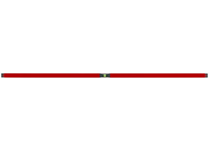 SOLA LIVELLA A BOLLA D'ARIA ART. BIGX 3 100 CM100 IN ALLUMINIO ROSSA*