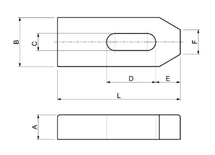 SPD STAFFA SEMPLICE ART. S210.18125