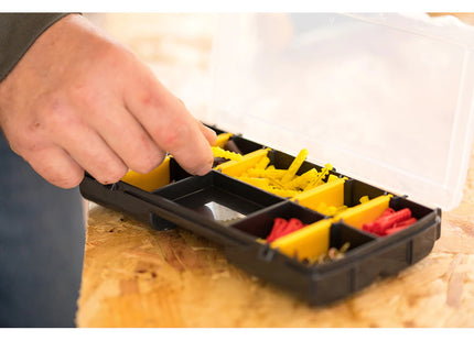 STANLEY ORGANIZER ESSENTIAL PORTAMINUTERIE 10 SCOMPARTI MM210X115X35