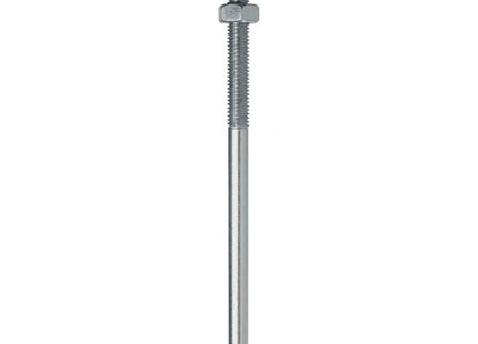 TECFI BARRA FILETTATA CON DADO ZINCATA BIANCA ART. AC01 M6X250/50