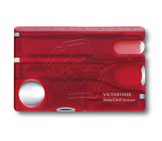 VICTORINOX SWISS CARD NAILCARE ROSSO